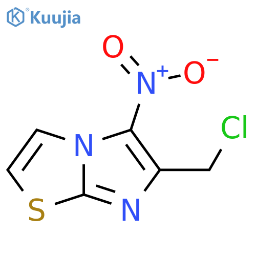 6-(chloromethyl)-5-nitro-Imidazo[2,1-b]thiazole structure