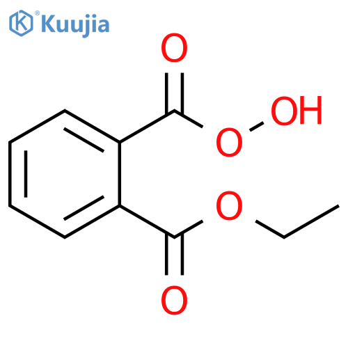 Benzenecarboperoxoic acid, 2-(ethoxycarbonyl)- structure