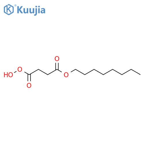 Butaneperoxoic acid, 4-(octyloxy)-4-oxo- structure
