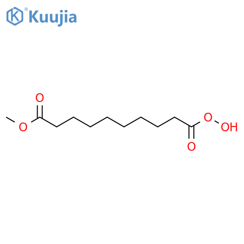 Decaneperoxoic acid, 10-methoxy-10-oxo- structure