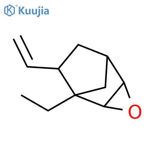3-OXATRICYCLO[3.2.1.02,4]OCTANE, 7-ETHENYL-1-ETHYL- structure