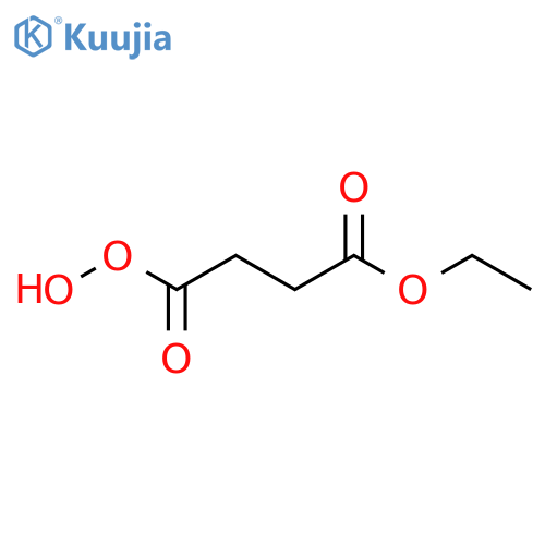 Butaneperoxoic acid, 4-ethoxy-4-oxo- structure