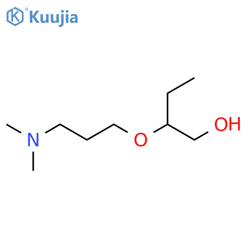 1-Butanol, 2-[3-(dimethylamino)propoxy]- structure
