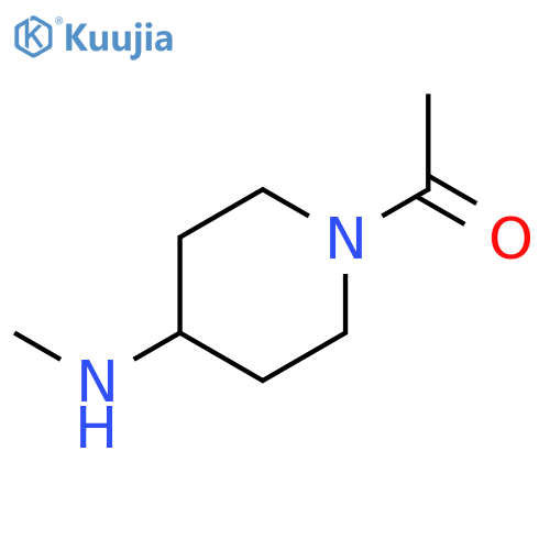 1-[4-(methylamino)piperidin-1-yl]ethan-1-one structure