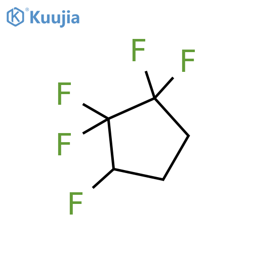Cyclopentane, pentafluoro- structure
