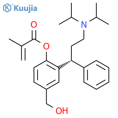 (R)-5-Hydroxymethyl Tolterodine Methacrylate structure