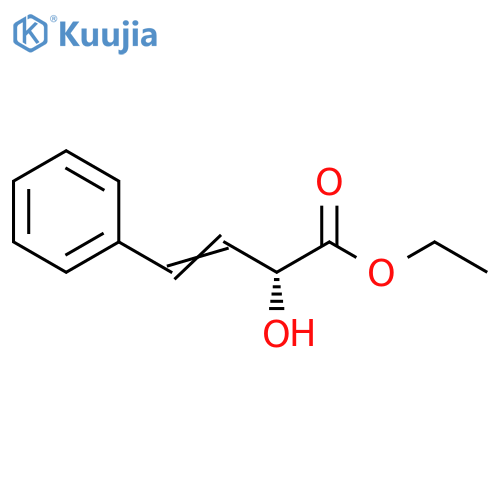 3-Butenoic acid, 2-hydroxy-4-phenyl-, ethyl ester, (R)- structure