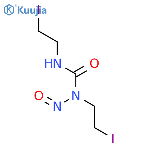 1,3-bis(2-iodoethyl)-1-nitrosourea structure