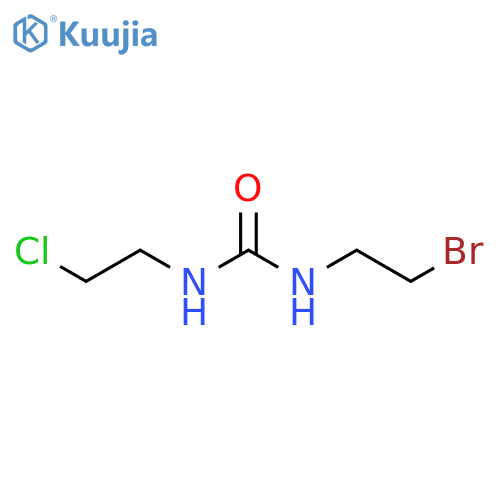 1-(2-bromoethyl)-3-(2-chloroethyl)urea structure