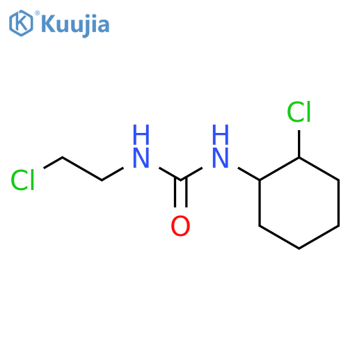 1-[(1r,2r)-2-chlorocyclohexyl]-3-(2-chloroethyl)urea structure