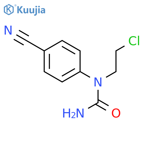 N-(2-Chloroethyl)-N'-(4-cyanophenyl)urea structure