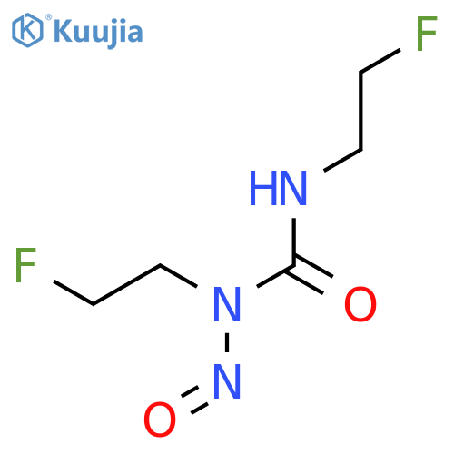 Urea,N,N'-bis(2-fluoroethyl)-N'-nitroso- structure