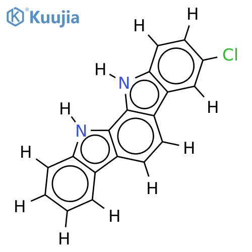3-Chloro-11,12-dihyroindolo[2,3-alpha]carbazole structure