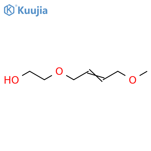 Ethanol, 2-[(4-methoxy-2-butenyl)oxy]- structure