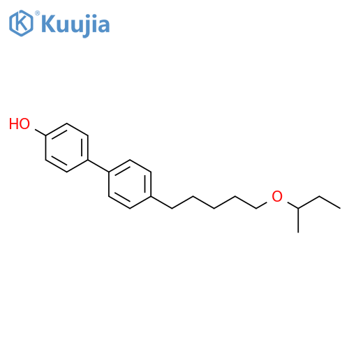 [1,1'-Biphenyl]-4-ol, 4'-[5-(1-methylpropoxy)pentyl]-, (+)- structure