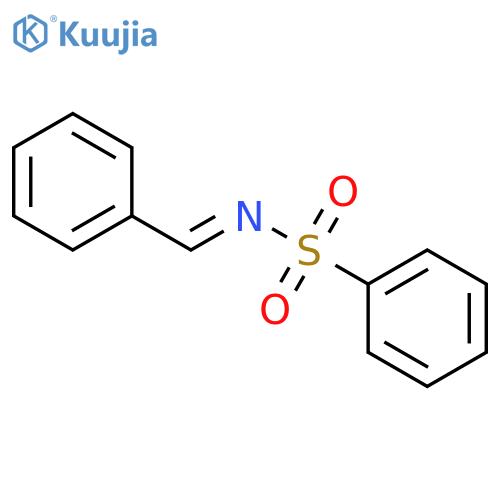 N-(Phenylmethylene)benzenesulfonamide structure