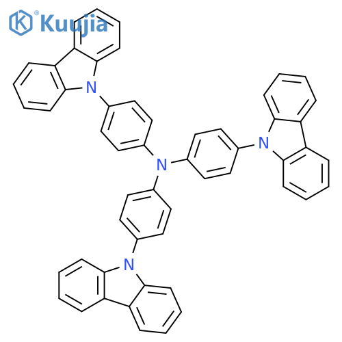 4,4',4''-Tris(carbazol-9-yl)-triphenylamine structure
