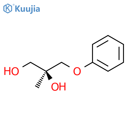 1,2-Propanediol, 2-methyl-3-phenoxy-, (S)- structure