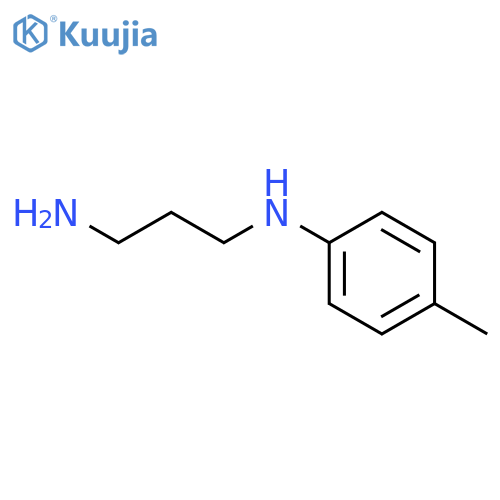 1,3-Propanediamine, N-(4-methylphenyl)- structure