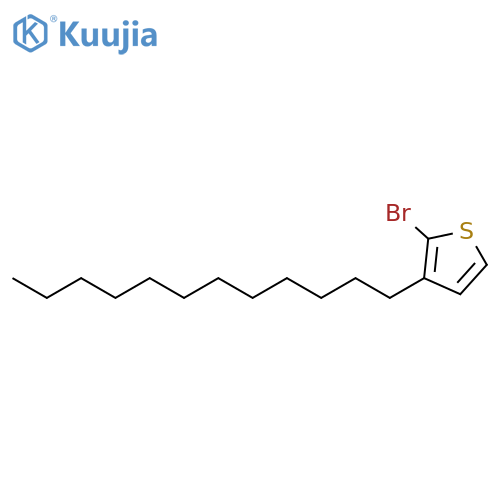 2-Bromo-3-dodecylthiophene structure
