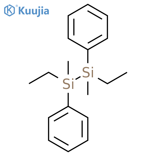 Disilane, 1,2-diethyl-1,2-dimethyl-1,2-diphenyl- structure