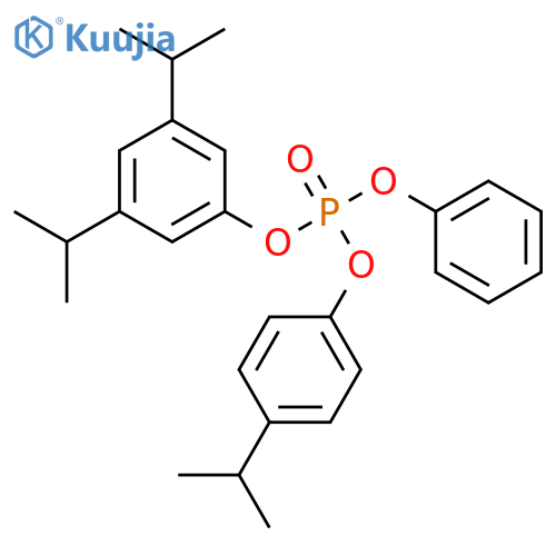3,5-Bis(isopropyl)phenyl 4-Isopropylphenyl Phenyl Phosphate structure