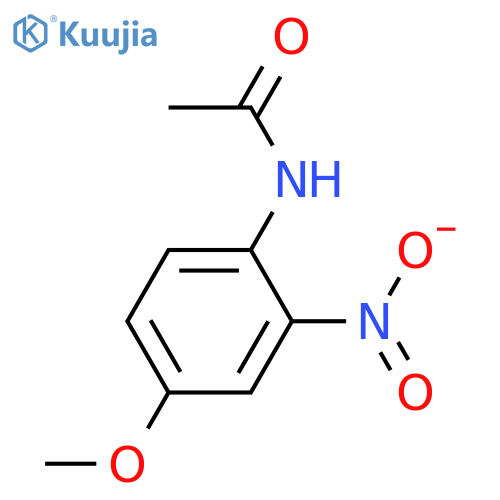2'-Nitro-p-acetanisidide-15N structure