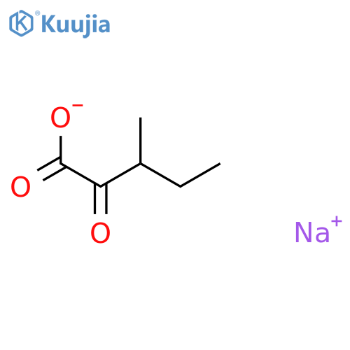3-Methyl-2-oxovaleric Acid-13C3 Sodium Salt structure
