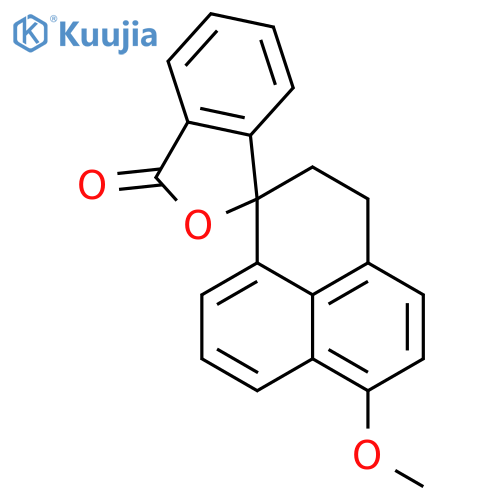 2',3'-Dihydro-7-methoxy-spiroisobenzofuran-1(3H),1'-1Hphenalen-3-one structure