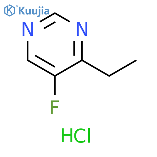 4-Ethyl-5-fluoropyrimidine Hydrochloride structure