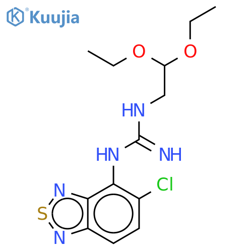 4-N-2,2-Diethoxyethylguanidine-5-chloro-2,1,3-benzothiadiazole structure