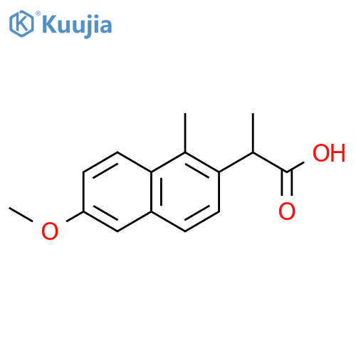 1-Methyl Naproxen structure