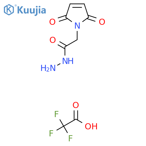 Maleimidoacetic Acid Hydrazide Trifluoroacetic Acid Salt structure