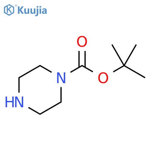 N-Boc-piperazine-13C4 structure