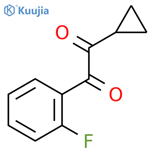 Cyclopropyl 2-Fluorophenyl Diketone structure