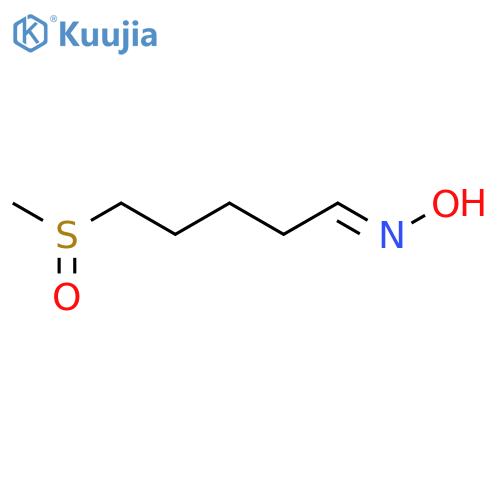 5-Methylsulfinyl-pentanal Oxime structure