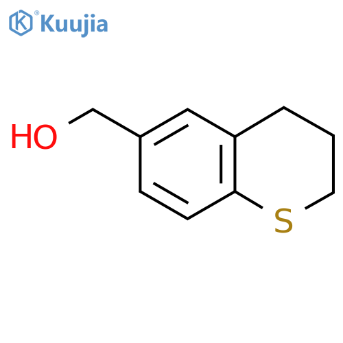 (3,4-dihydro-2H-1-benzothiopyran-6-yl)methanol structure