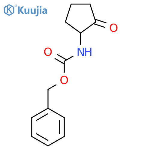 Benzyl (2-oxocyclopentyl)carbamate structure