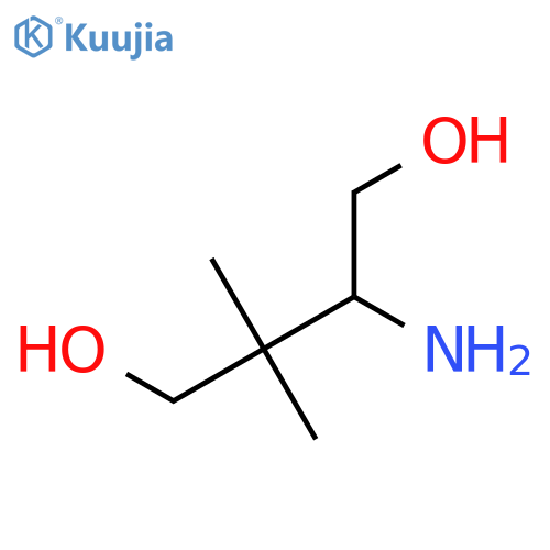 3-AMINO-2,2-DIMETHYLBUTANE-1,4-DIOL structure