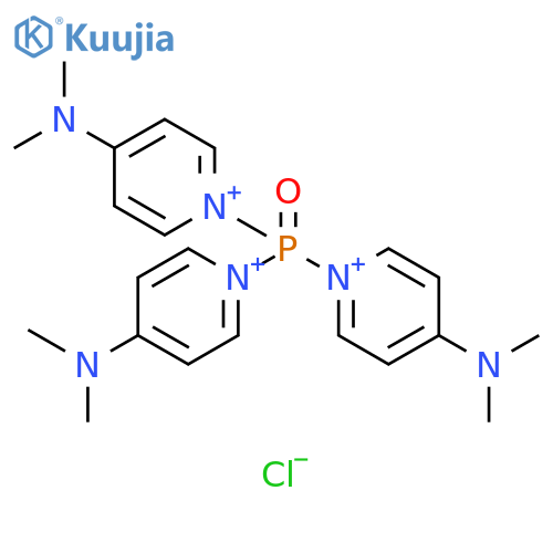 Pyridinium, 1,1',1''-phosphinylidynetris[4-(dimethylamino)-, trichloride (9CI) structure