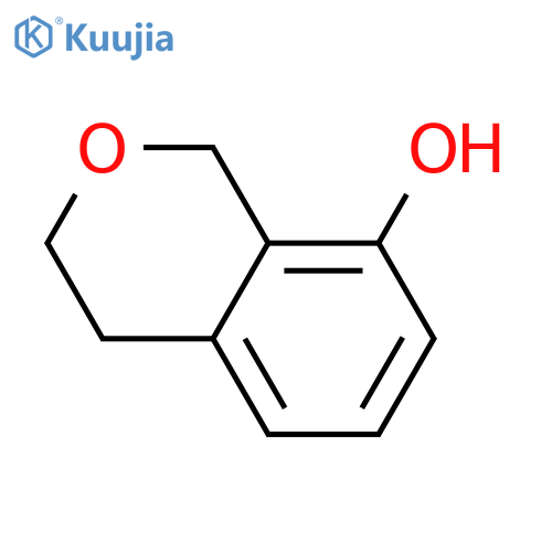 1H-2-Benzopyran-8-ol,3,4-dihydro- structure