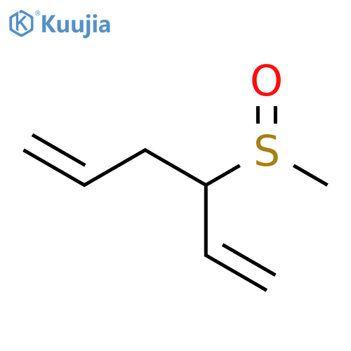 1,5-Hexadiene, 3-(methylsulfinyl)- structure