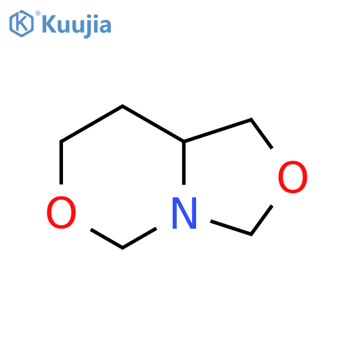 3H,5H-Oxazolo[3,4-c][1,3]oxazine, tetrahydro- structure