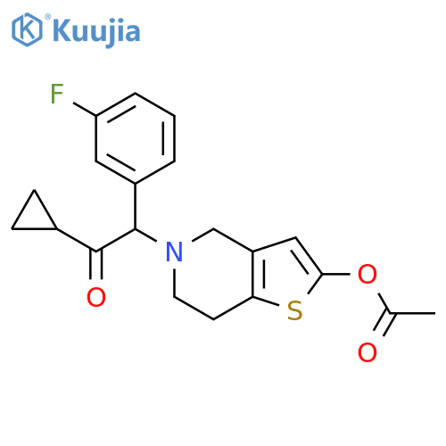 3-Fluoro Prasugrel structure