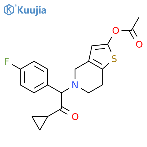 4-Fluoro Prasugrel structure