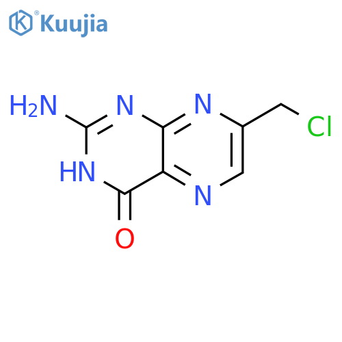 2-Amino-7-(chloromethyl)pteridin-4(1H)-one structure