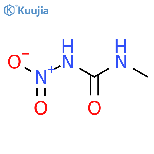 Urea, N-methyl-N'-nitro- structure