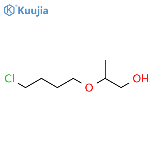 1-Propanol, 2-(4-chlorobutoxy)- structure