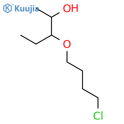 2-Pentanol, 3-(4-chlorobutoxy)- structure
