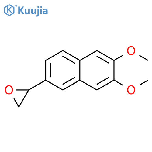 Oxirane, (6,7-dimethoxy-2-naphthalenyl)- structure